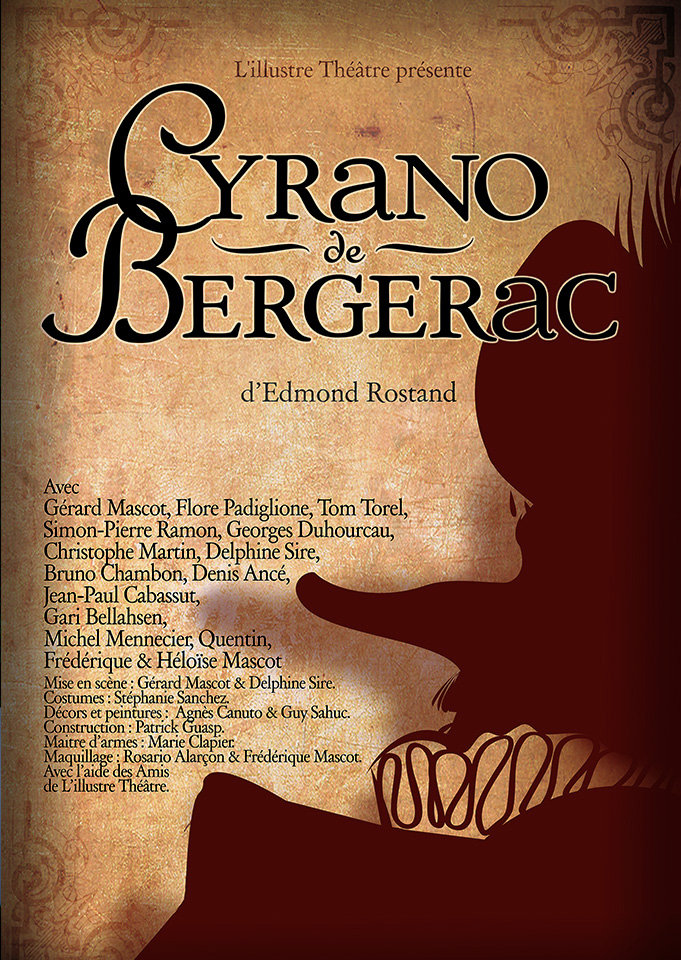 Cyrano de Bergerac, joué à L'illustre Théâtre de Pézenas.