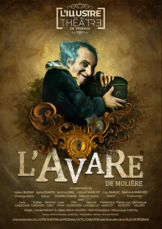 Molière,Théâtre,Guy Vassal,Sganarelle,Holà ! Hé ! Sganarelle !,Pézenas,Hérault,Occitanie,Théâtre d&#039;époque